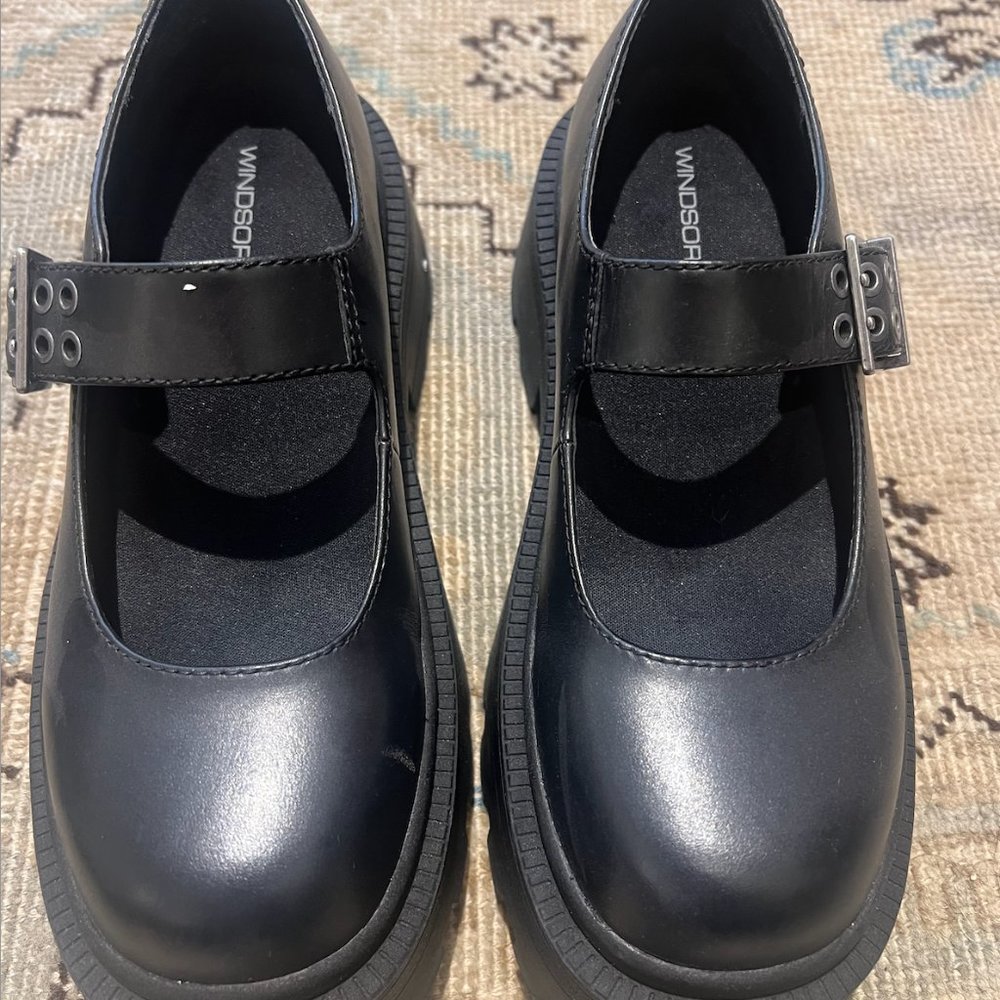 Windsor Smith Platform Mary Janes